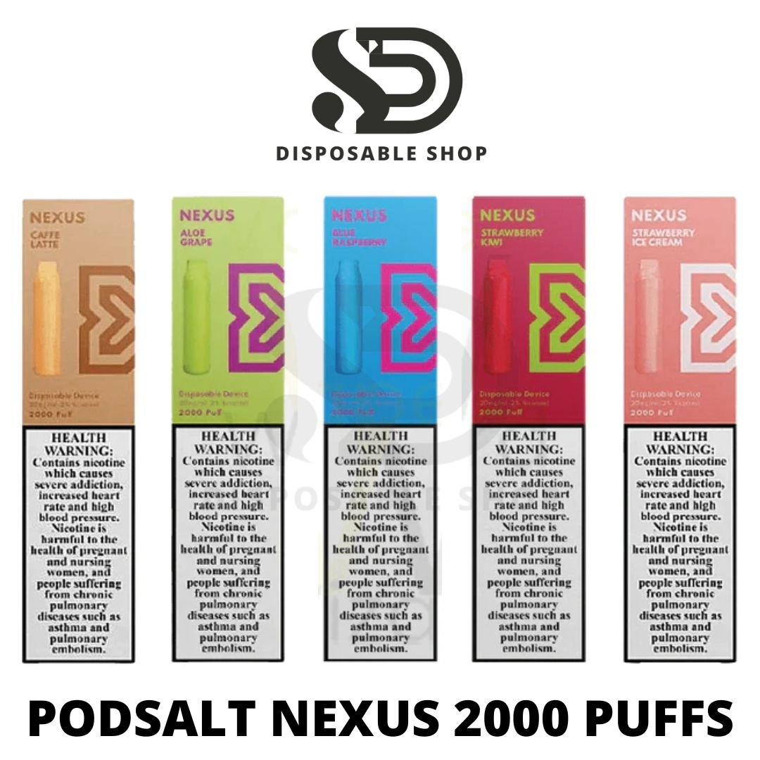 Nexus Disposable Vape 2000 Puffs Dubai - Disposable Vape