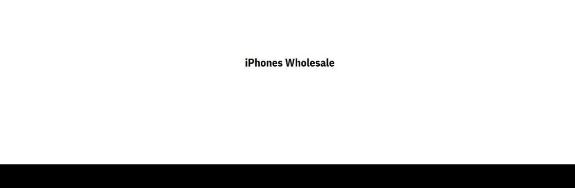 iPhones wholesale Cover Image