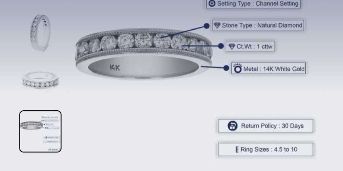 White Gold Wedding Bands for Men & Women - Vir Jewels