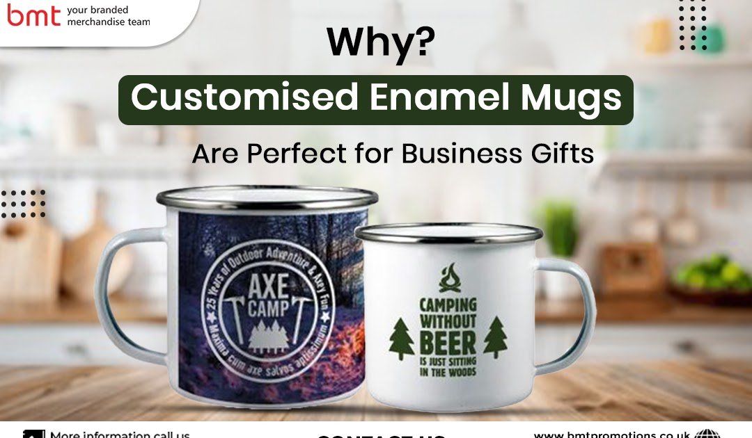 Why Customised Enamel Mugs Are Perfect for Business Gifts?