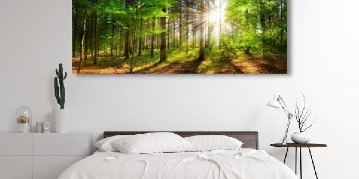Elegante Glasbilder für das Wohnzimmer – Stilvolle Wanddekoration