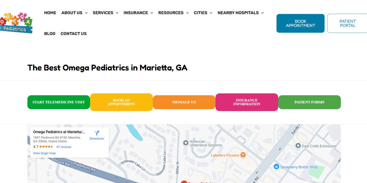 The Top Marietta Pediatrician: Omega Pediatrics for Exceptional Child Care in Marietta, GA