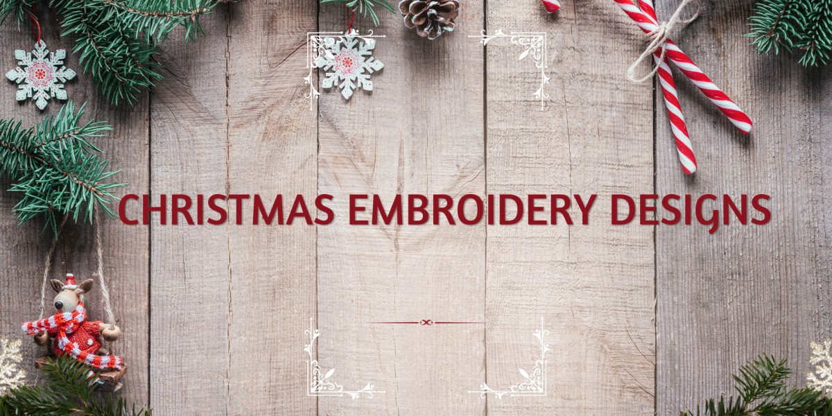 Christmas embroidery designs for festive home decor projects