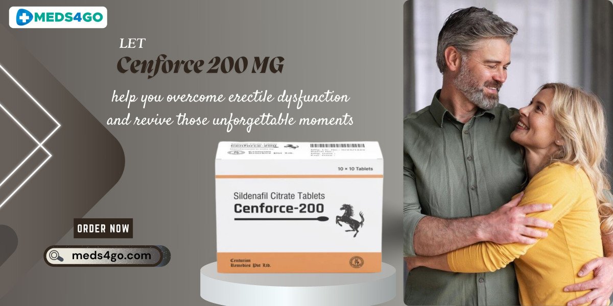 Cenforce 200 mg – Effective Help for Erectile Dysfunction